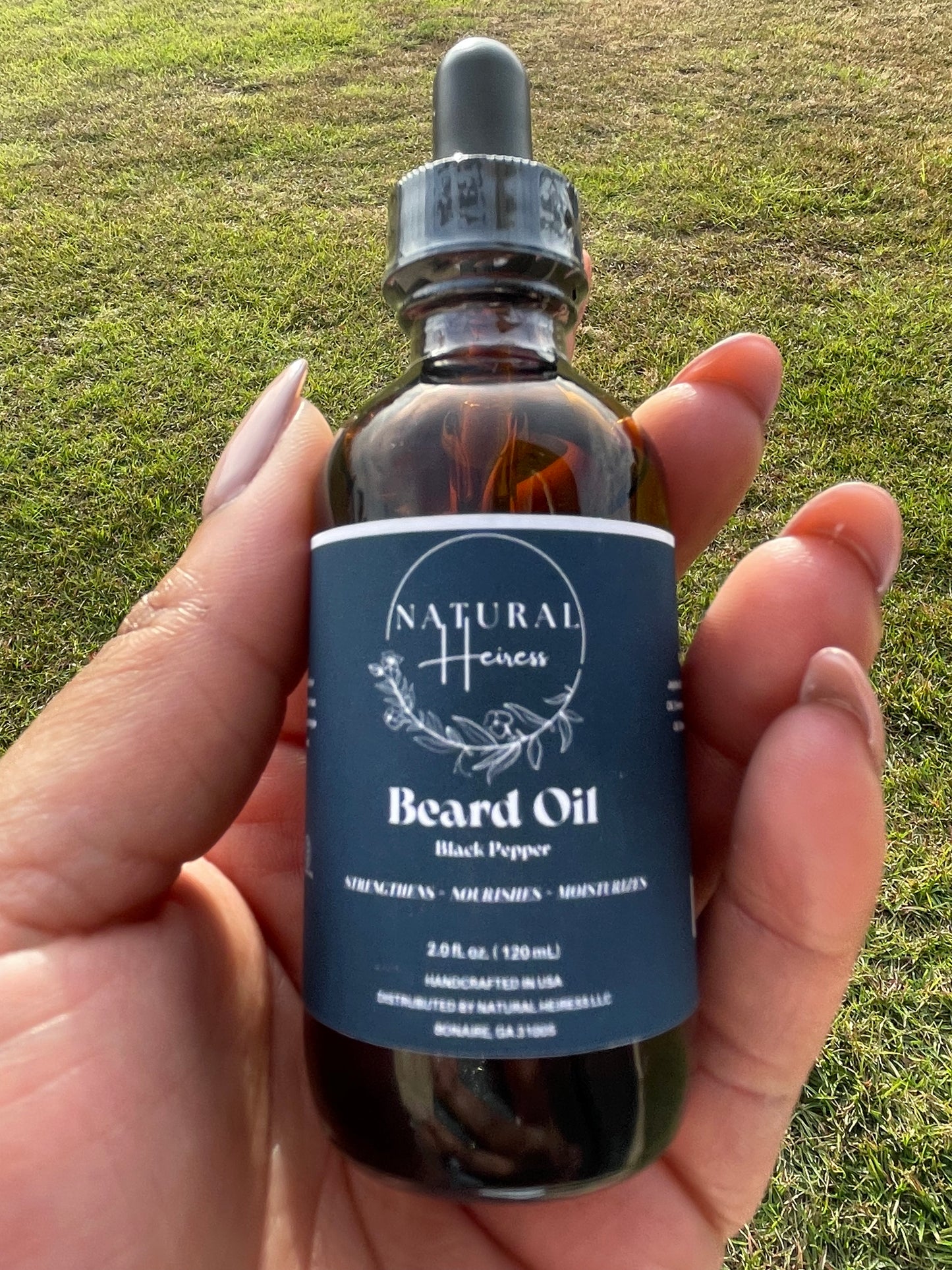 NH Black Pepper Beard Oil