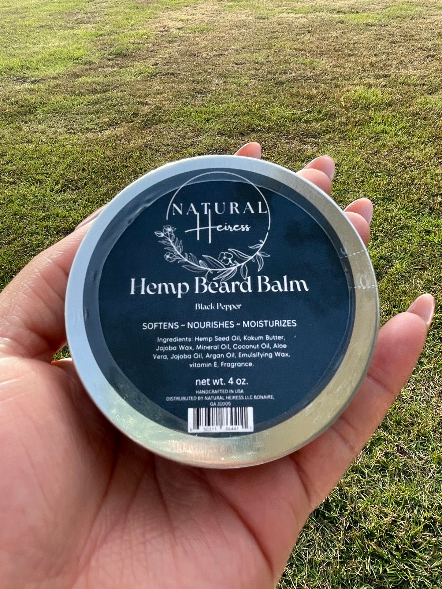 NH Black Pepper Beard Balm