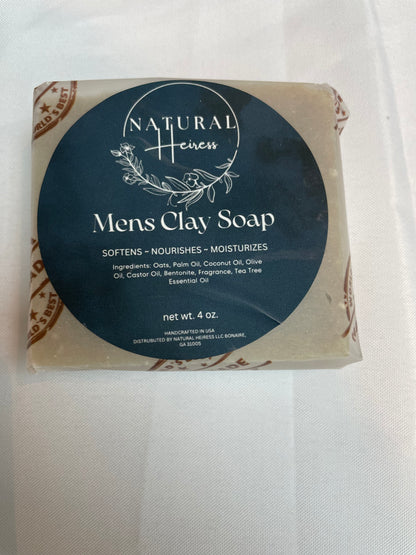 NH Men Clay and Tea Tree Soap