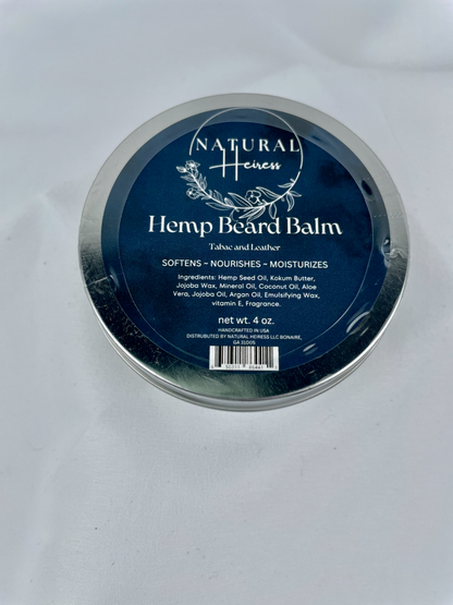 NH Talbac and Leather Beard Balm